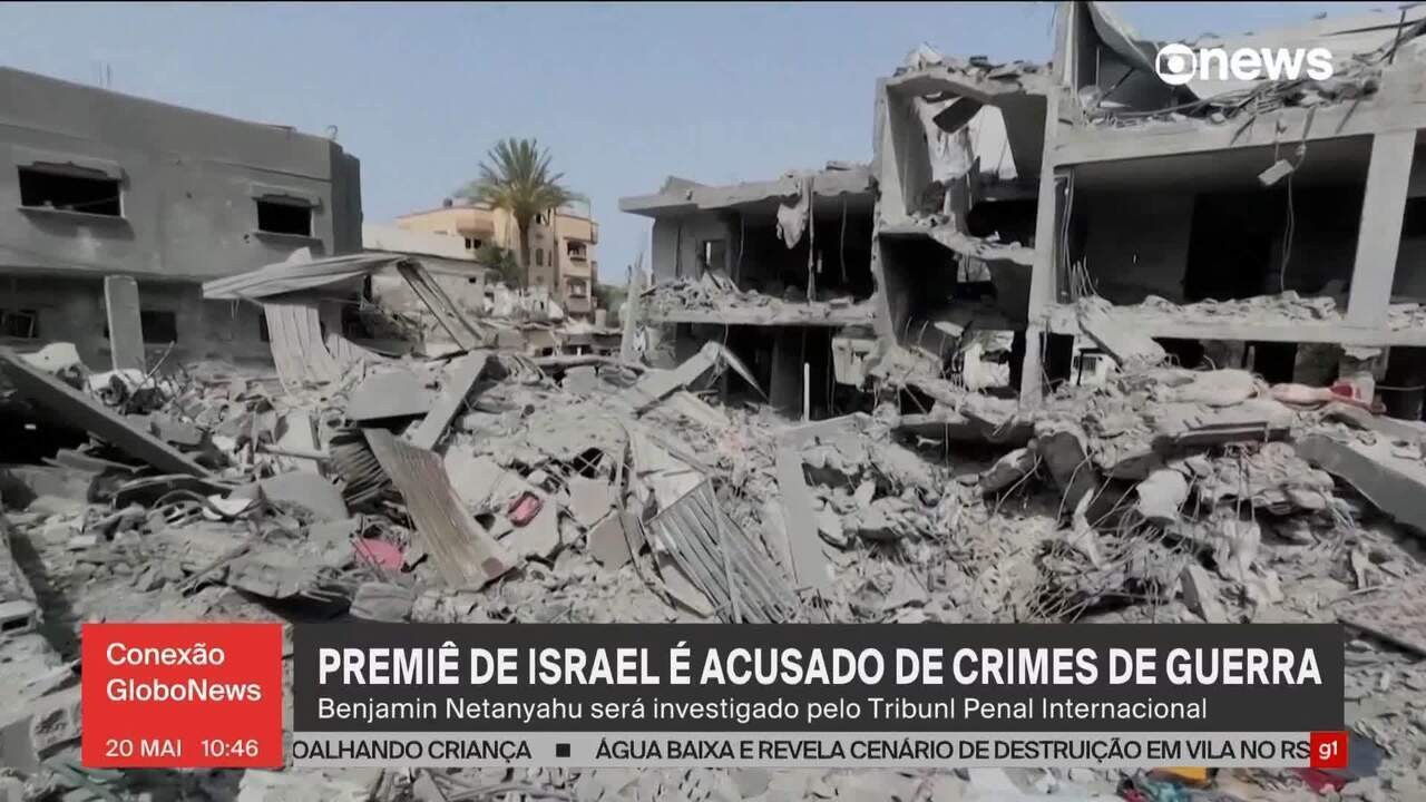 Tribunal Penal Internacional emite mandado de prisão para Netanyahu e líder do Hamas por crimes de guerra